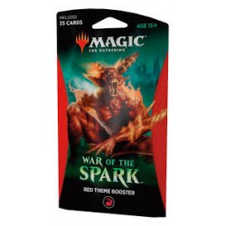 Magic The Gathering - War of the Spark RED theme booster (EN)